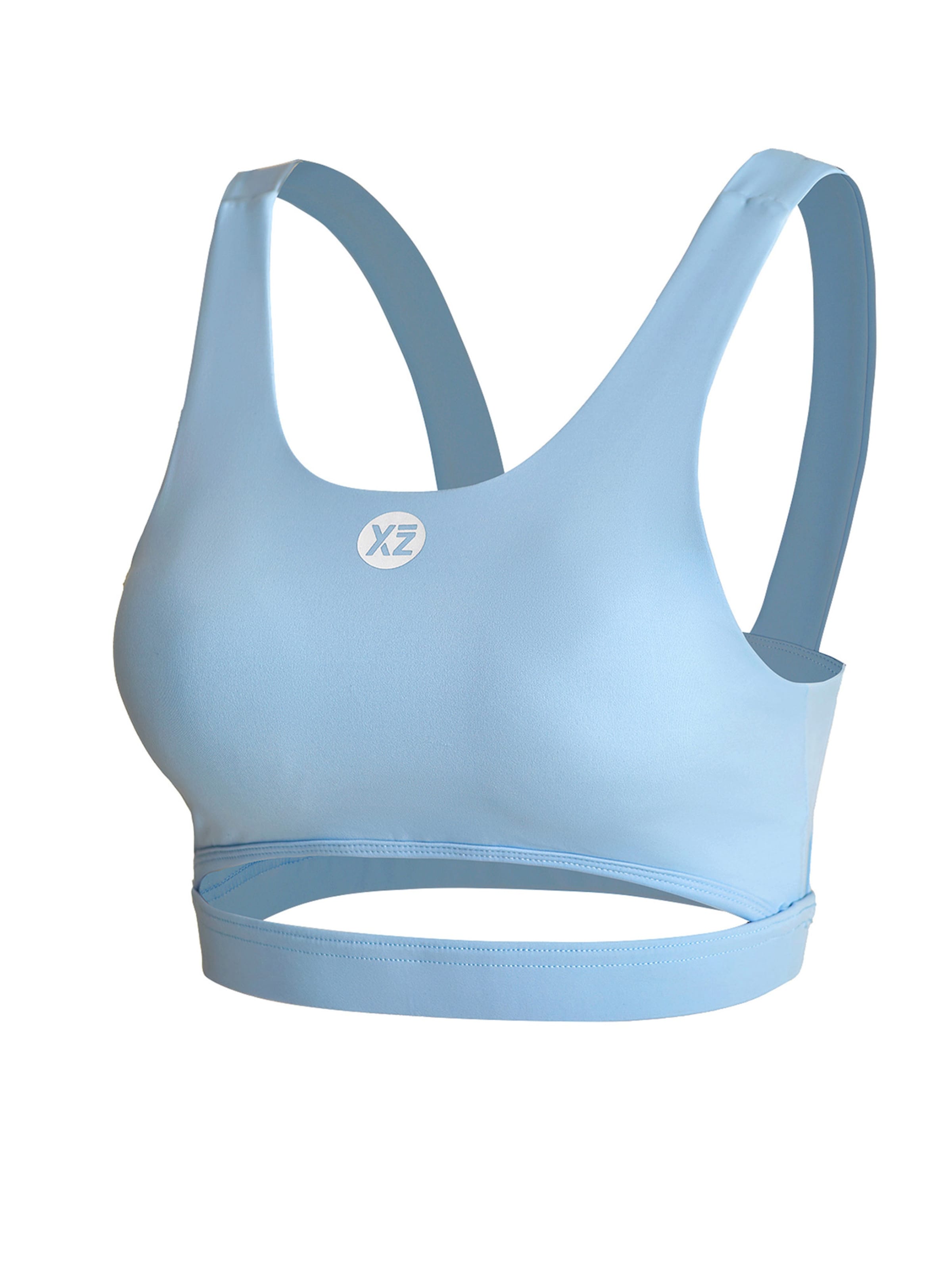 YEAZ - Top desportivo 'Cherie' em azul: frente