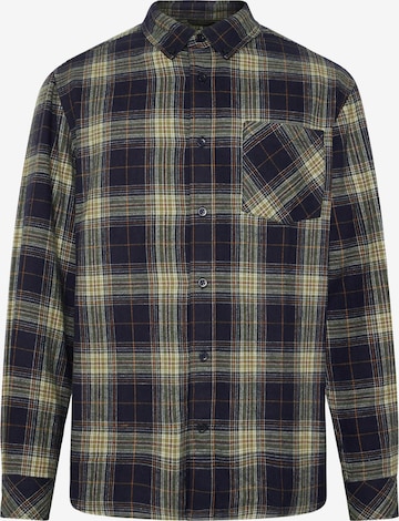 KnowledgeCotton Apparel Regular Fit Paita 'Dune' värissä sininen: etupuoli