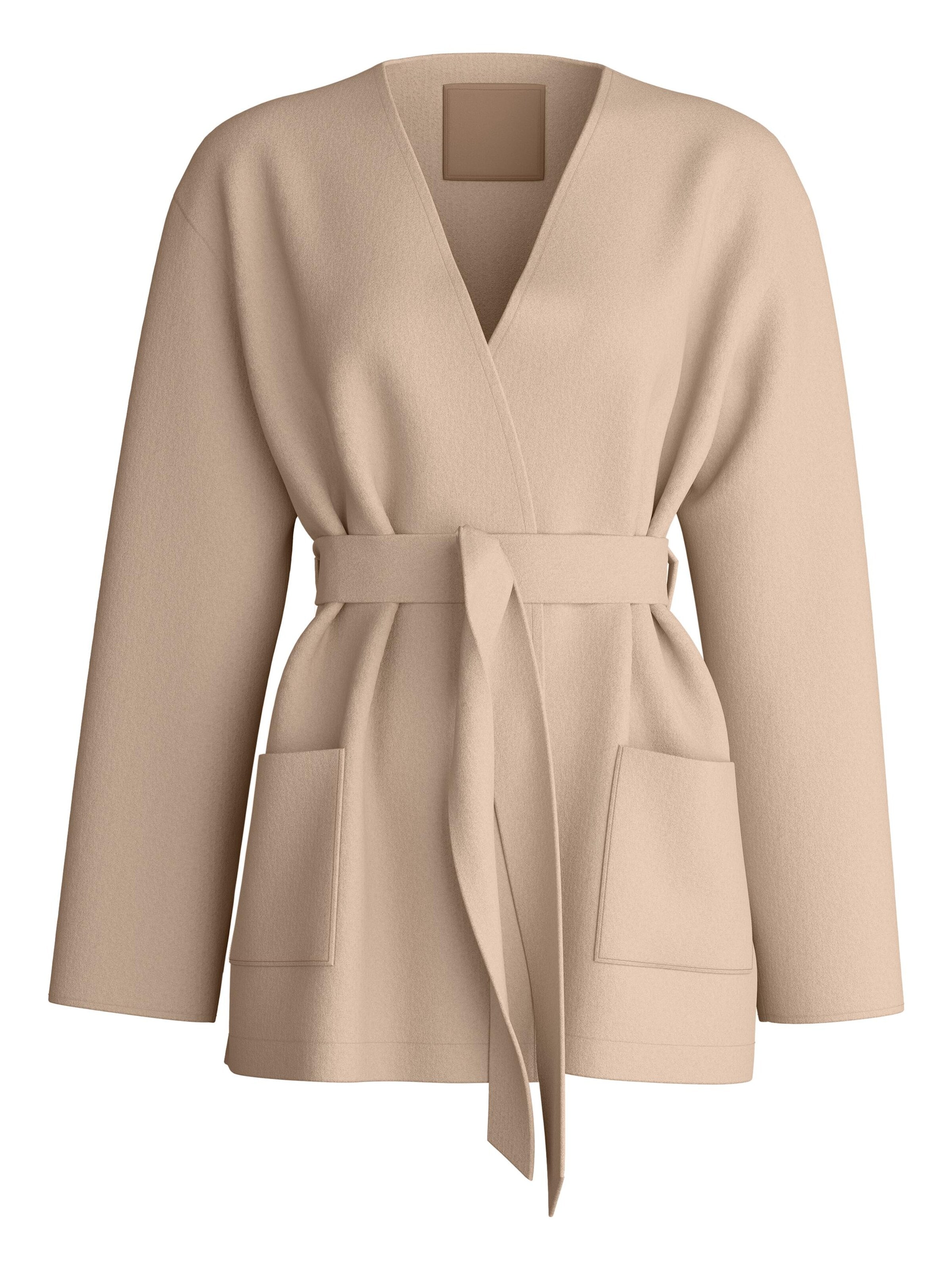 CALIDA Strickjacke 'Loungewear Xtra'‌‌‌‌ in Beige: Vorderseite