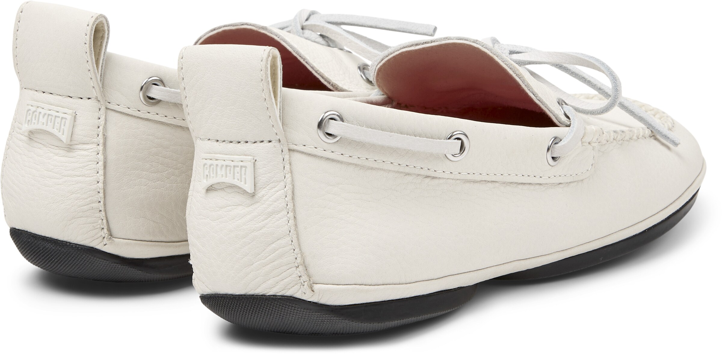 Mocassino 'Right Nina' di CAMPER in bianco