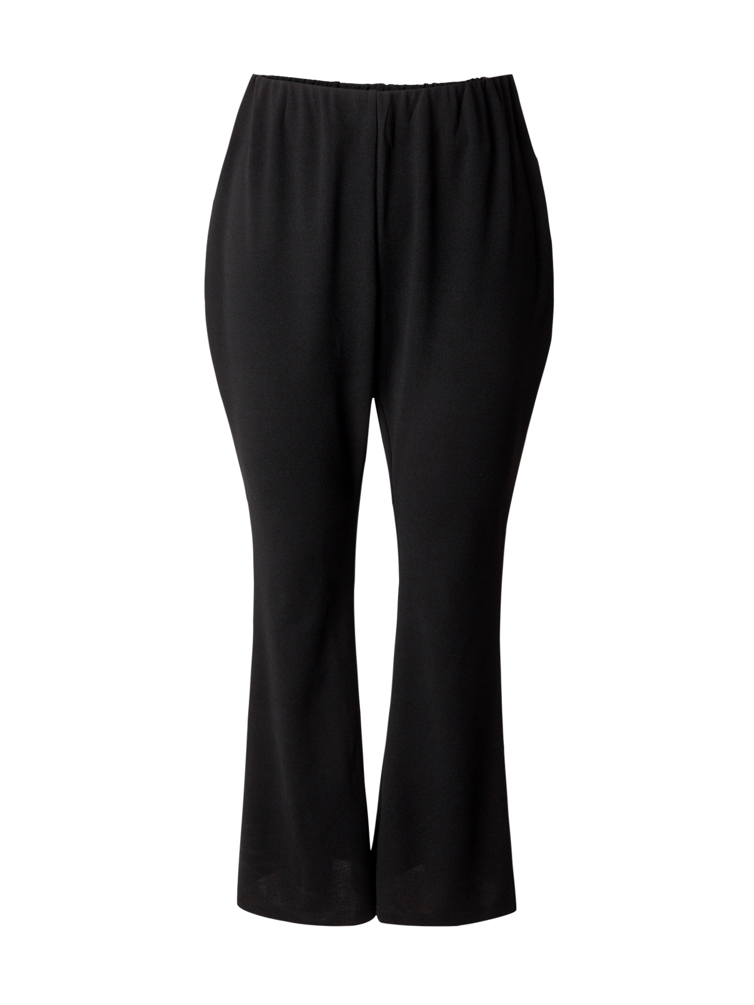 évasé Pantalon Vero Moda Curve en noir : devant