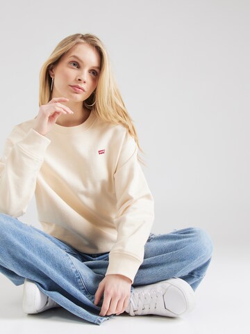 LEVI'S ® - Sweatshirt 'Standard Crew' em bege