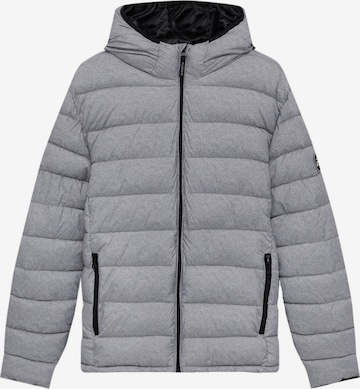 Pull&Bear Between-Season Jacket in Grey: front