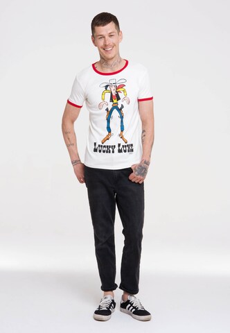 LOGOSHIRT Shirt 'Lucky Luke' in Gemengde kleuren