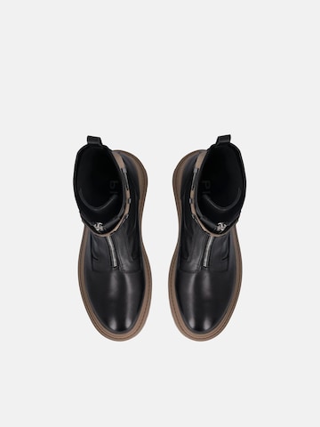 PINKO Botki 'PINKO MIA 13 ANKLE BOOT CALF LEATHER/ ST RETCH SPREADING Scarpe' w kolorze czarny