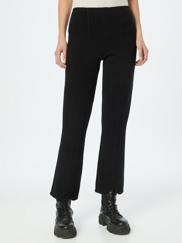 Sonia Rykiel Regular Pants 'MILANO' in Black: front