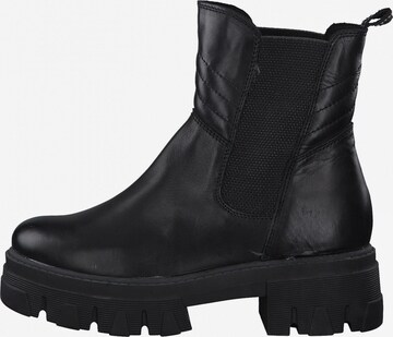 MARCO TOZZI Chelsea boots i svart
