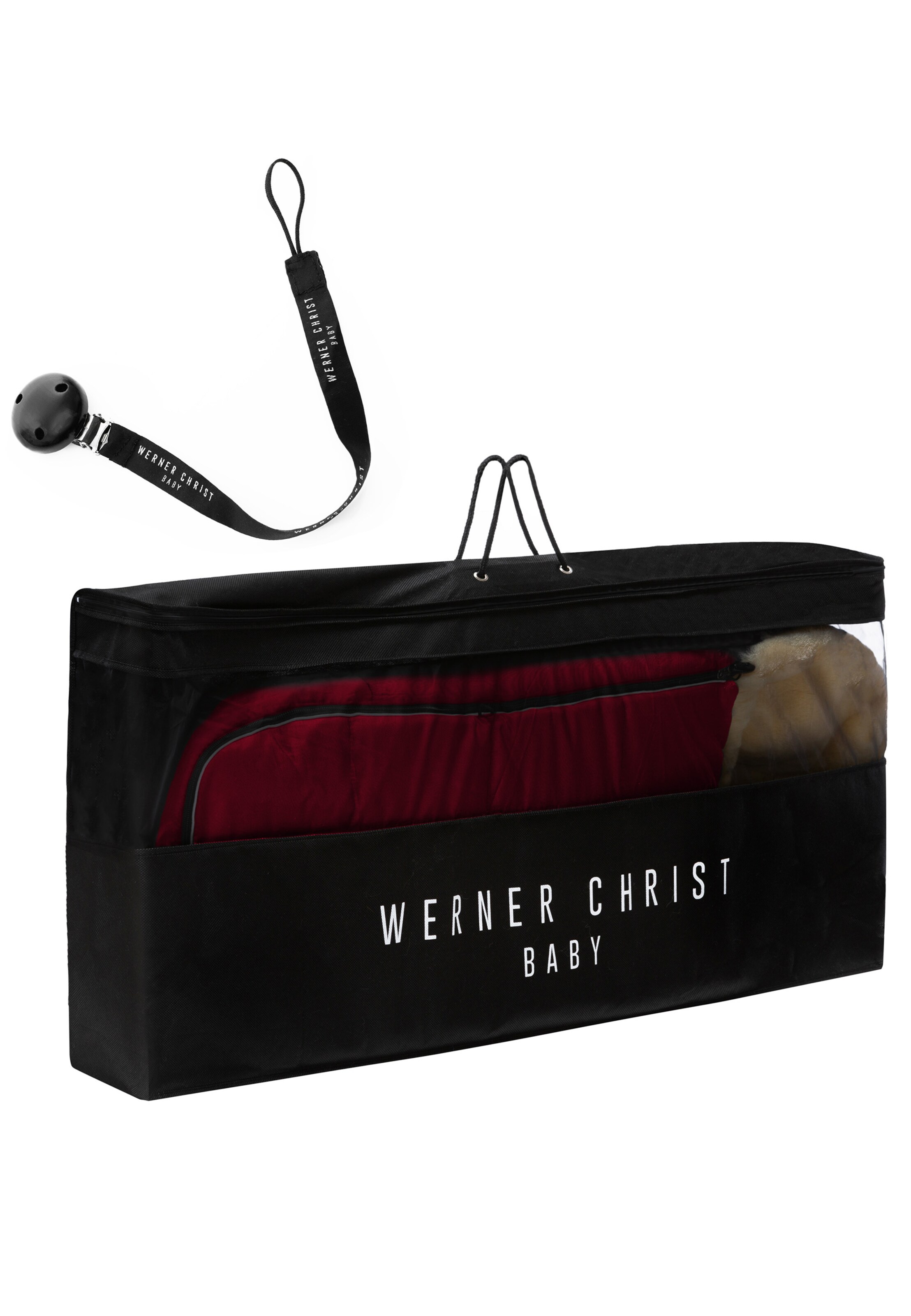 Werner Christ Baby Kinderwagen accessoires 'AROSA LUXE' in Rood