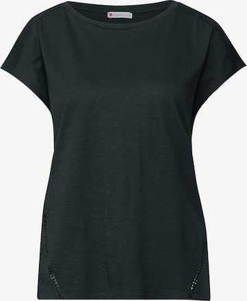 STREET ONE Shirt in Grün: Vorderseite