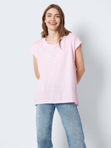 Noisy may Shirt 'MATHILDE' in Roze: voorkant