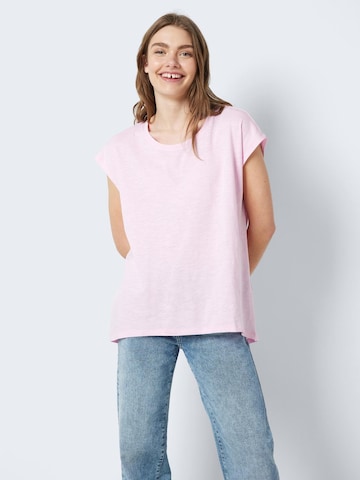 T-shirt 'MATHILDE' Noisy may en rose : devant