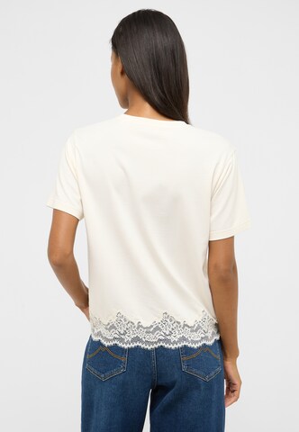MUSTANG Shirt 'Floris' in Weiß