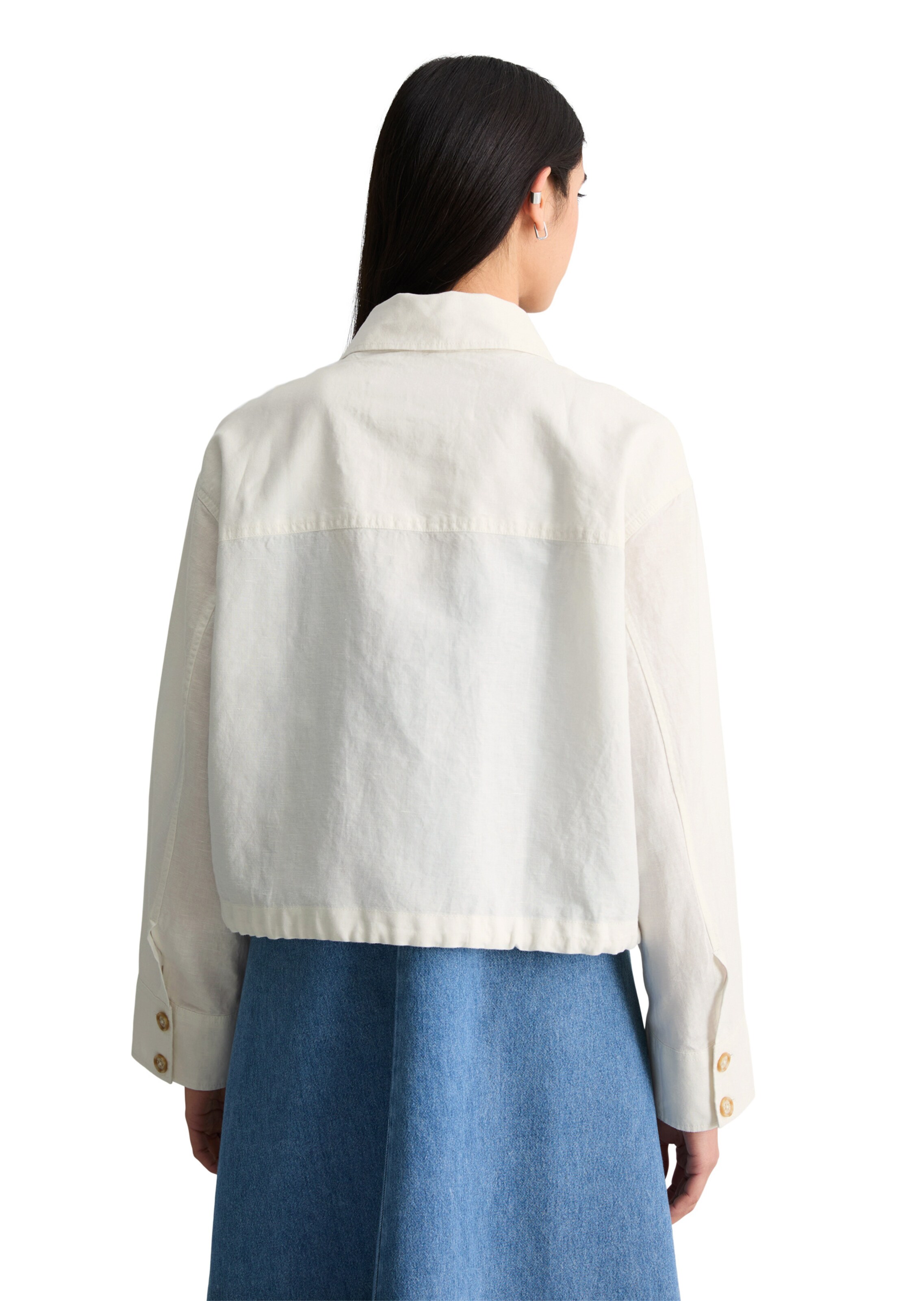 Marc O'Polo DENIM Between-season jacket in White
