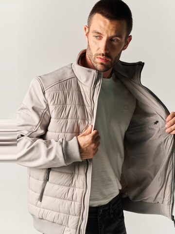 Veste mi-saison KOROSHI en gris
