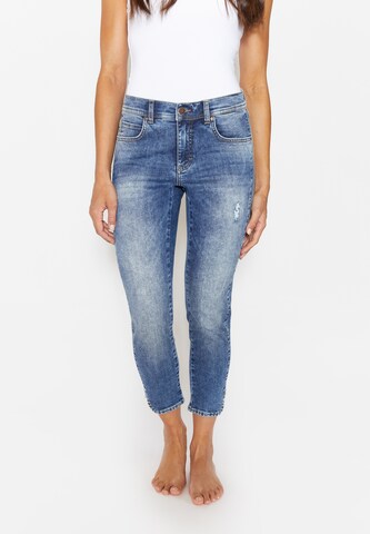 Angels Slim fit Jeans in Blue: front