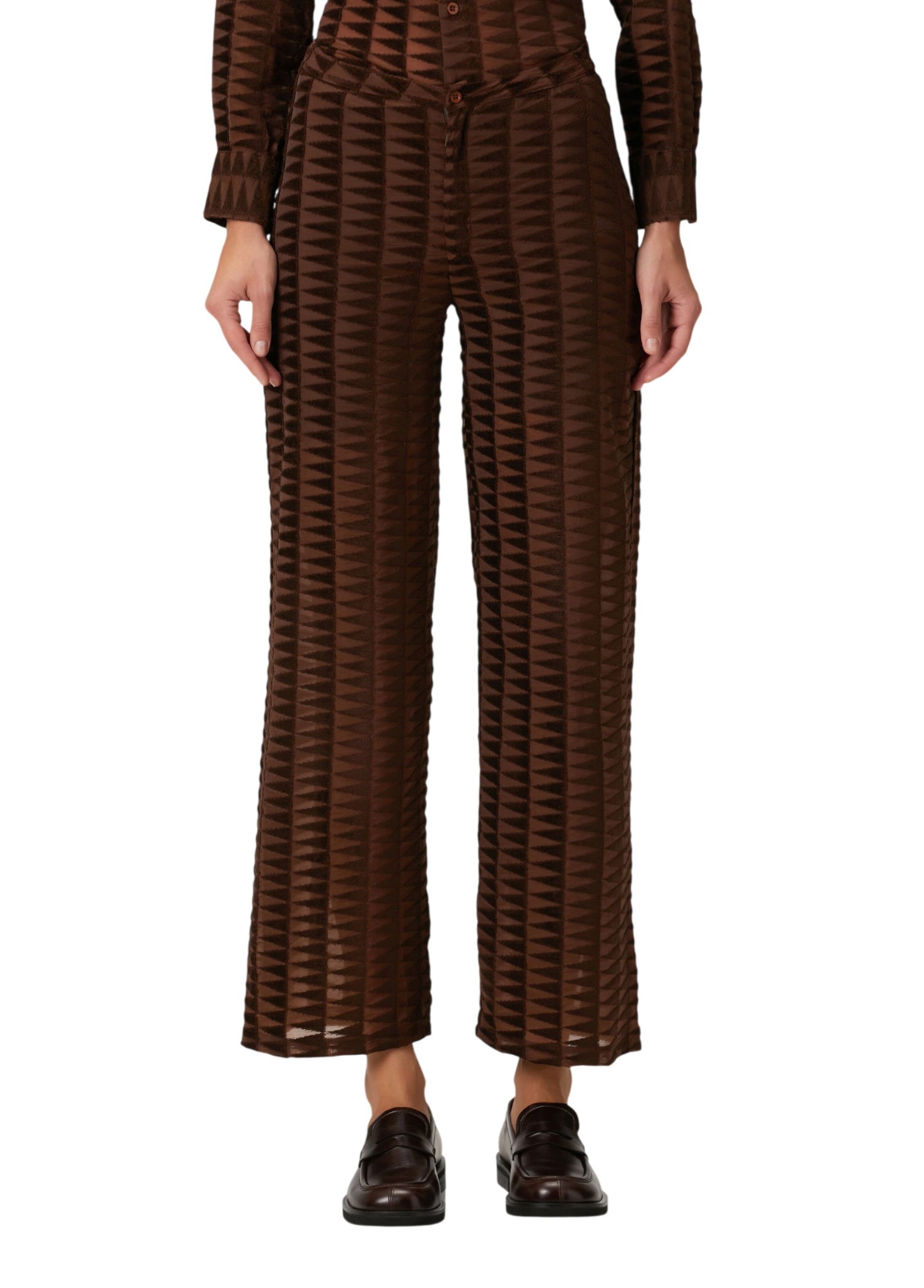 Regular Pantalon BASSIGUE en noir : devant