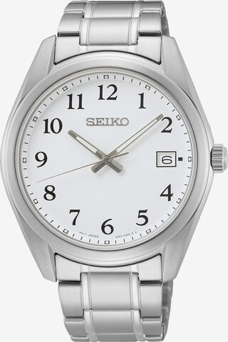 SEIKO Analog Watch in Silver: front