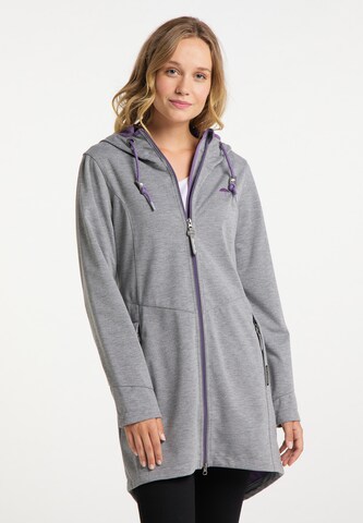 Schmuddelwedda Raincoat in Grey: front