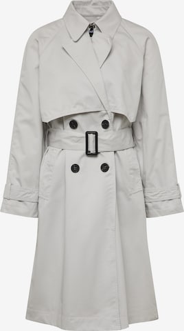 Mavi Between-Seasons Coat in Grey: front