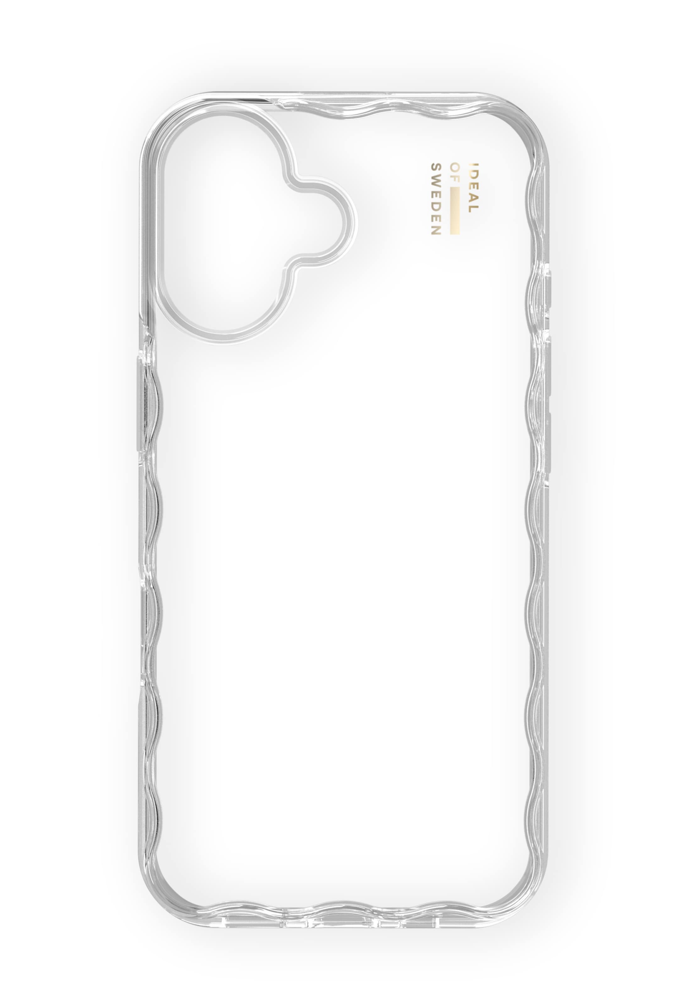 Protection pour smartphone iDeal of Sweden en blanc : devant