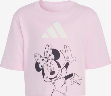 ADIDAS SPORTSWEAR Sportshirt ' Disney Minnie Maus' in Pink: Vorderseite