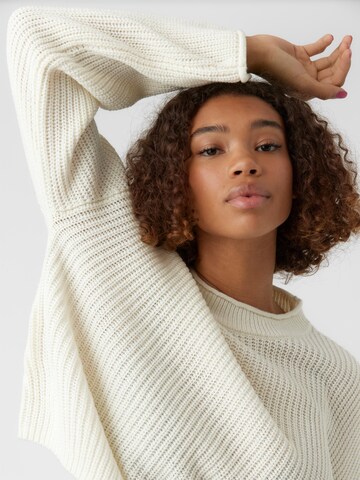 VERO MODA Pullover 'Sayla' i hvid