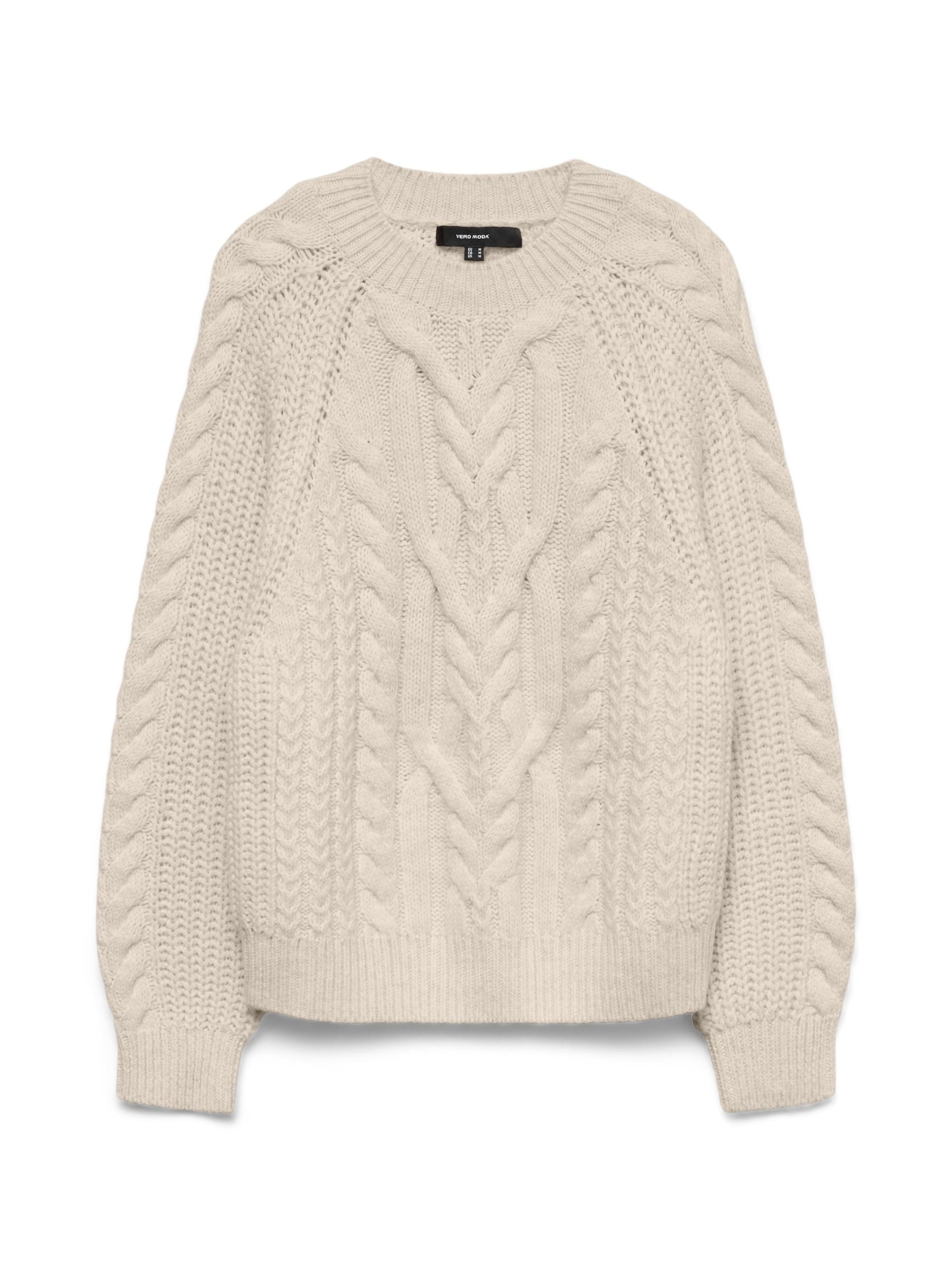 VERO MODA Pullover 'VMJada' i beige: forside