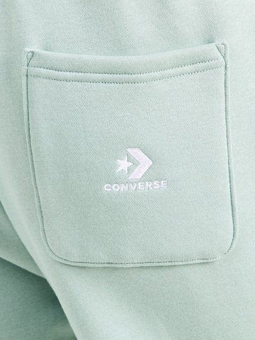Wide leg Pantaloni de la CONVERSE pe verde
