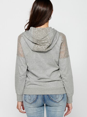 Sweat-shirt KOROSHI en gris