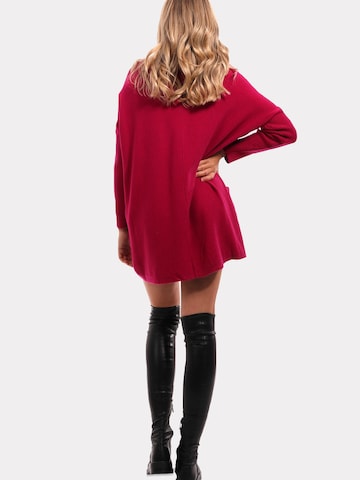 YC Fashion & Style Sweater 'Fine Volume' in Red