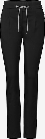 CECIL Slimfit Hose in Schwarz: Vorderseite