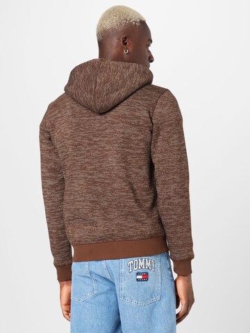 s.Oliver Zip-Up Hoodie in Brown