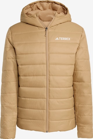 ADIDAS TERREX - Chaqueta de montaña 'Essentials' en marrón: frente