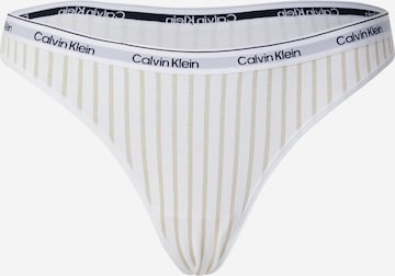 Calvin Klein Underwear - Tanga en blanco: frente