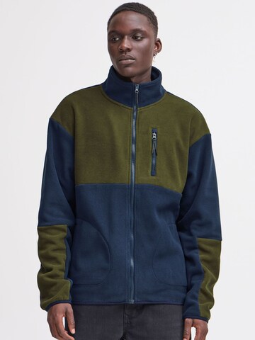 BLEND - Chaqueta polar 'Brooks' en azul: frente
