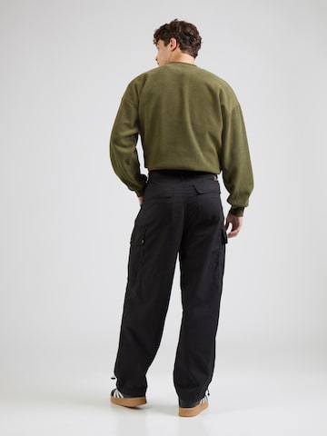 ALPHA INDUSTRIES Свободный крой Брюки-карго в Черный
