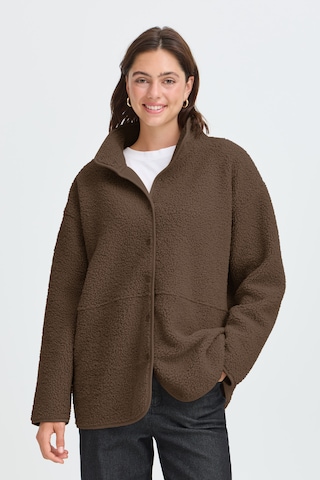 Fransa - Chaqueta de entretiempo en marrón: frente