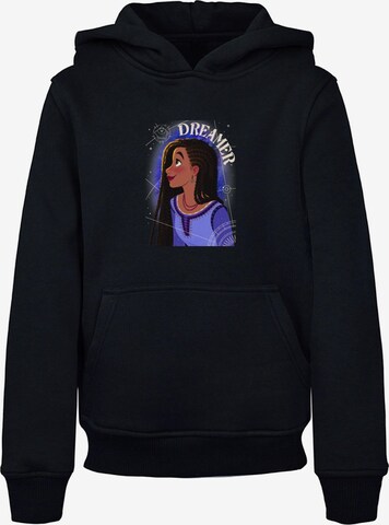 ABSOLUTE CULT Sweatshirt 'Wish - Dreamer Asha' in Zwart: voorkant