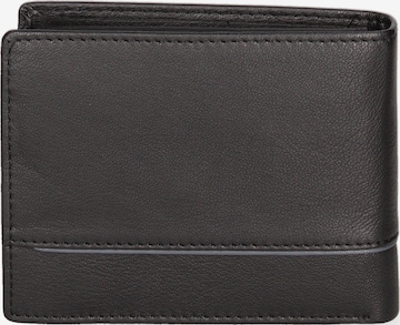 Porte-monnaies Laura Biagiotti en noir : devant