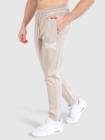 Smilodox Slimfit Hose 'Classic Pro' in Beige