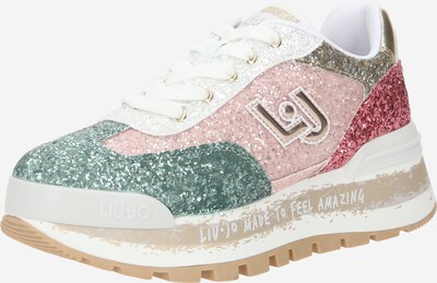 Liu Jo Låg sneaker 'AMAZING 26' i guld / smaragd / rosa / vit, Produktvy