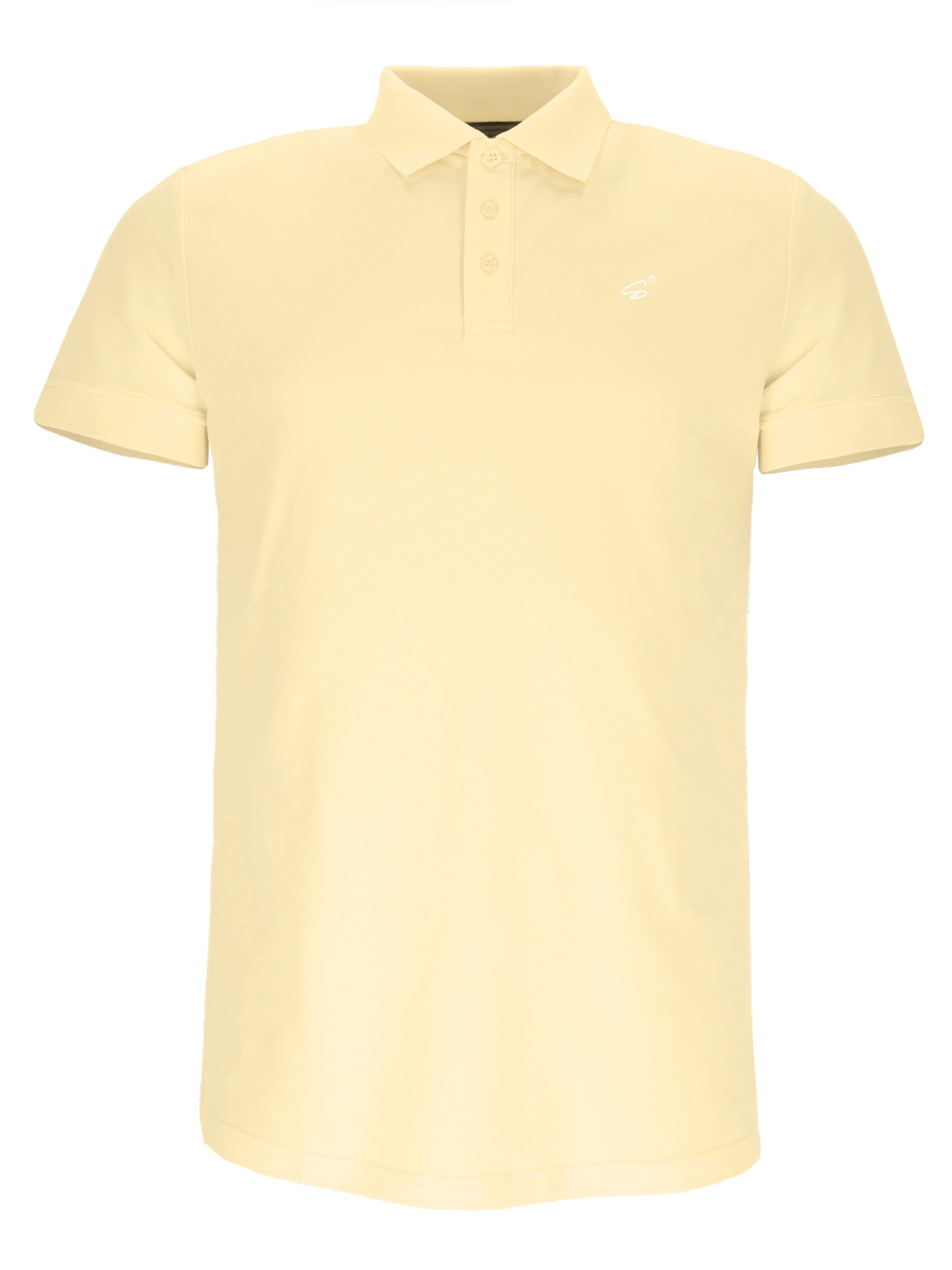 SPITZBUB Shirt in Geel: voorkant