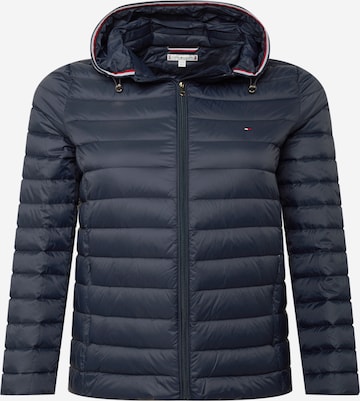 Veste mi-saison Tommy Hilfiger Curve en bleu : devant