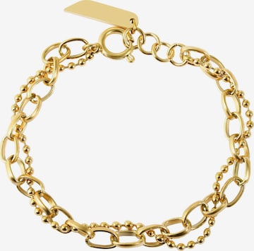 Akzent Bracelet 'Caja' in Gold: front