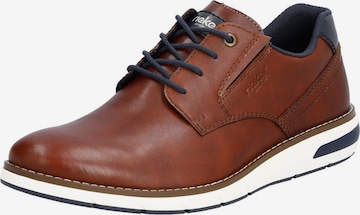 Rieker Lace-Up Shoes in Brown: front