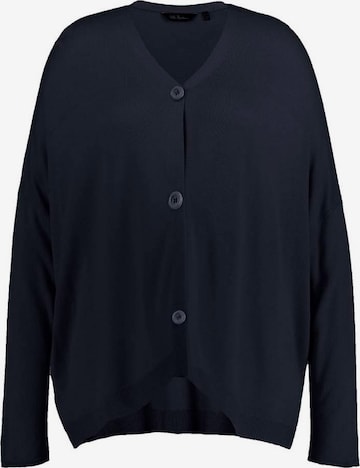 Cardigan Ulla Popken en bleu : devant