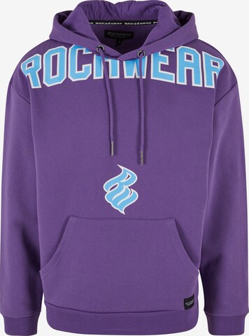 ROCAWEAR Sweatshirt 'Jefferson' in Purple: front