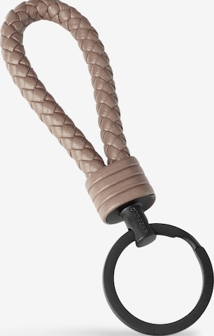 SERASAR Schlüsselanhänger 'Strong' in Beige: Vorderseite