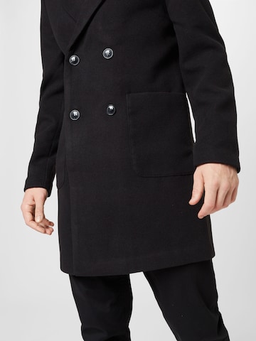 BURTON MENSWEAR LONDON Between-seasons coat in Black