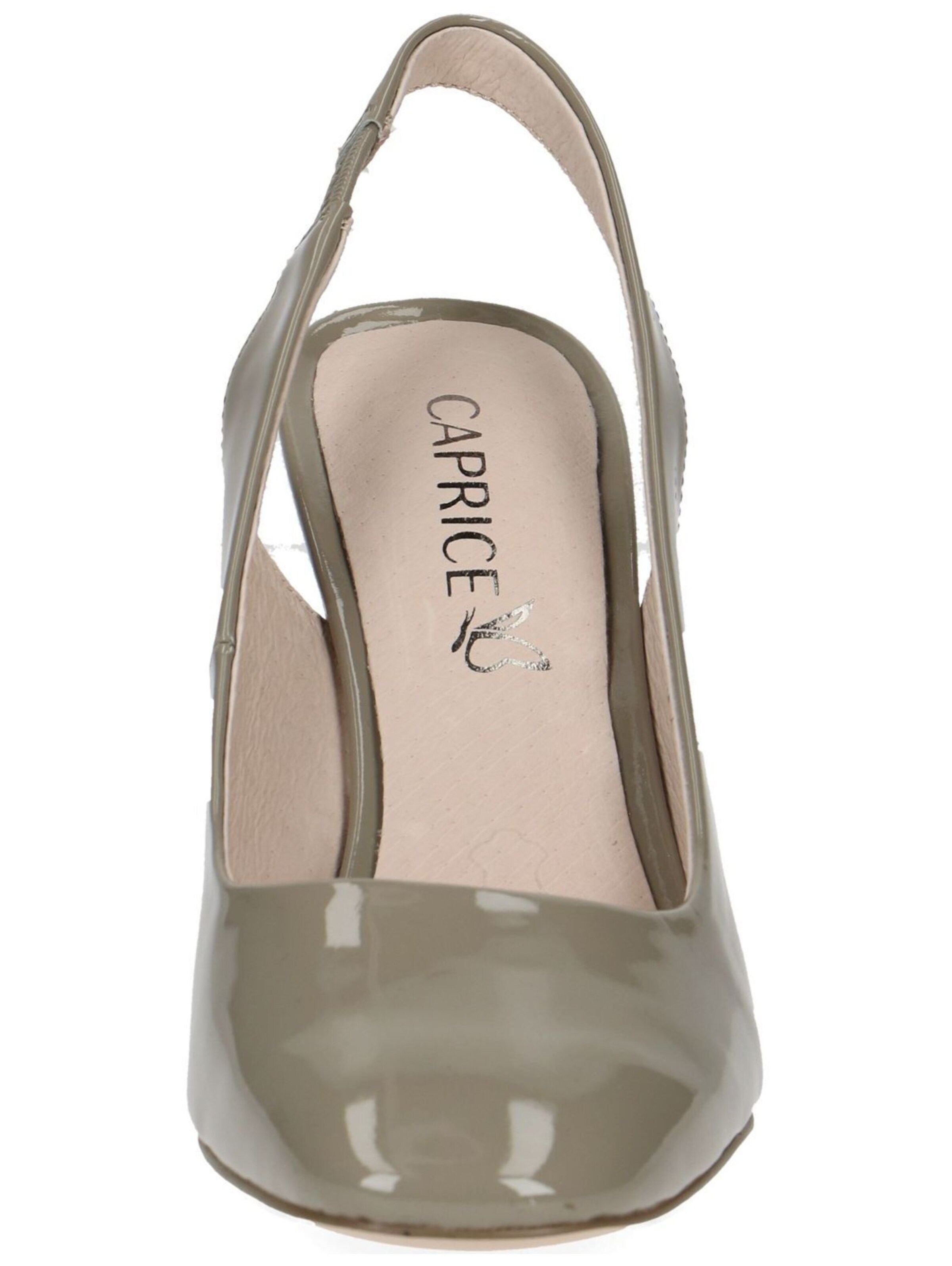 CAPRICE Slingback Pumps in Beige